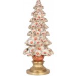 Clayre & Eef Bílá plastová vánoční dekorace stromeček – 29x69 cm – Hledejceny.cz
