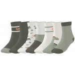 lupilu Dětské ponožky s BIO bavlnou, 7 párů zelená/bílá – Hledejceny.cz