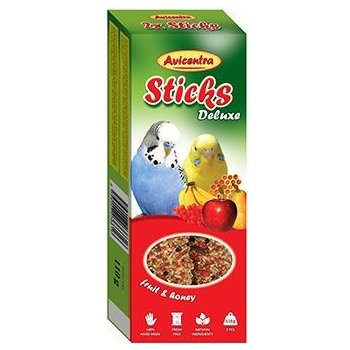 Avicentra Sticks tyčinky ovocné medové pro andulky 110 g