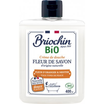 Briochin Fleur de savon sprchový gel květ pomerančovníku a máta 400 ml
