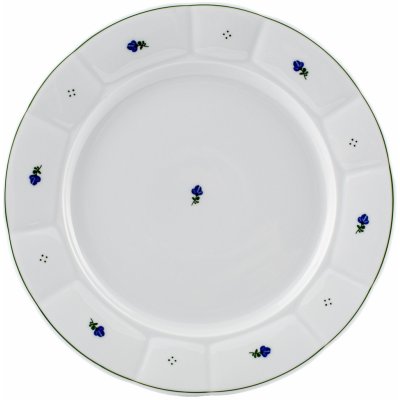 G. Benedikt Talíř mělký porcelán kytičky 26 cm – Zboží Dáma