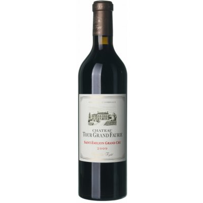Chateau Tour Grand Faurie Saint-Emilion Grand Cru suché červené 2009 14% 0,75 l (holá láhev) – Hledejceny.cz