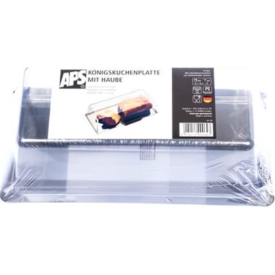 APS Servírovací tác s poklopem na královský chlebíček 33x16,5 cm – Sleviste.cz