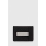 BOSS Kožené pouzdro na karty černá – Zboží Živě