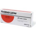 PYRIDOXIN LÉČIVA POR 20MG TBL NOB 20 – Hledejceny.cz