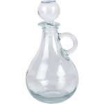 Skleněná lahvička / karafa s uzávěrem a uchem Leo – 325 ml – Zboží Mobilmania