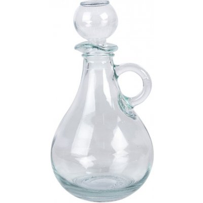 Skleněná lahvička / karafa s uzávěrem a uchem Leo – 325 ml – Zboží Mobilmania