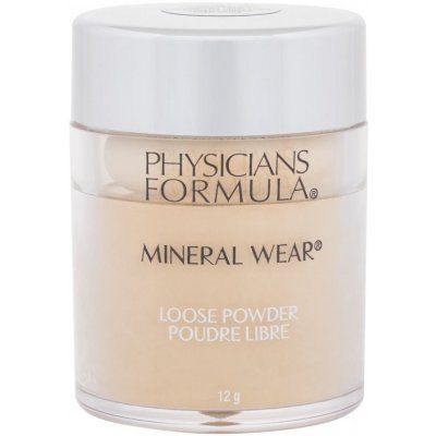 Physicians Formula Mineral Wear Loose Powder SPF15 Translucent Light sypký pudr 12 g – Zboží Dáma