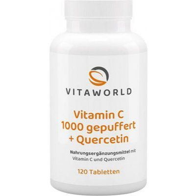 Vitaworld Vitamin C 1000 Buffered + Quercetin 120 tablet – Hledejceny.cz