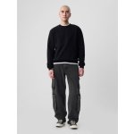 GAP Džíny s kapsami Double Cargo Baggy Černá – Sleviste.cz