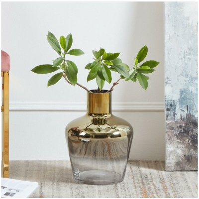 Eglo 421368 - Skleněná váza SAMUNTAI 32x25 cm zlatá 421368 – Hledejceny.cz