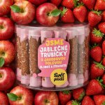 Natural Jihlava Bioprodukt JT Jablečné trubičky s jogurtovou polevou 24 g – Zboží Dáma
