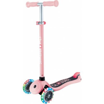 Globber Primo Lights V2 Pastel růžová – Zbozi.Blesk.cz