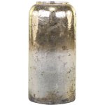 Zlatá antik rtuťová skleněná dekorační váza Ioana - Ø 19*40 cm - Chic Antique – Hledejceny.cz