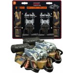 Upínací kurta s ráčnou Quickloader Rebel 1500 kg, 5 m x 29 mm - sada 2 ks – Zboží Mobilmania