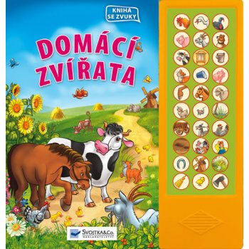 Domácí zvířata – kniha se zvuky od 256 Kč - Heureka.cz