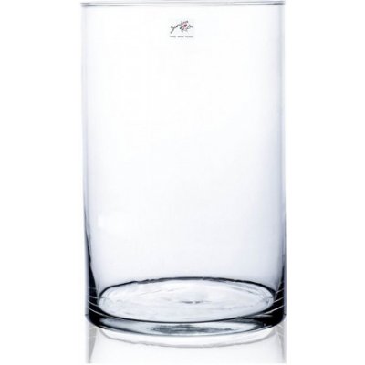 Nohel Garden Váza CYLI válcovitá ruční výroba skleněná d19x30cm – Sleviste.cz