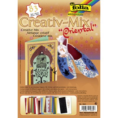 Folia Designové papíry motiv Oriental 83 ks – Zboží Mobilmania
