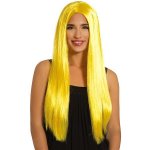 Fiestas Guirca Fiestas Španělsko Paruka dlouhá žlutá – Zboží Dáma