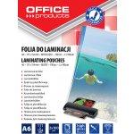 Office produkt Laminovací fólie A6 100micronů 111x154mm – Zbozi.Blesk.cz
