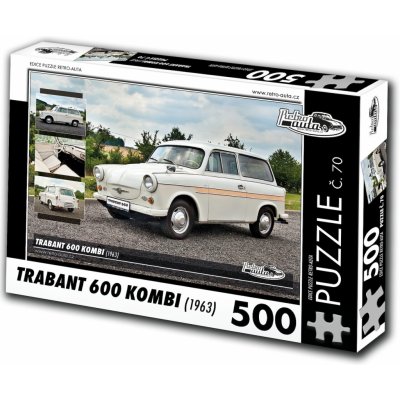 Retro-auta Trabant 600 kombi 1963 500 dílků – Zboží Mobilmania