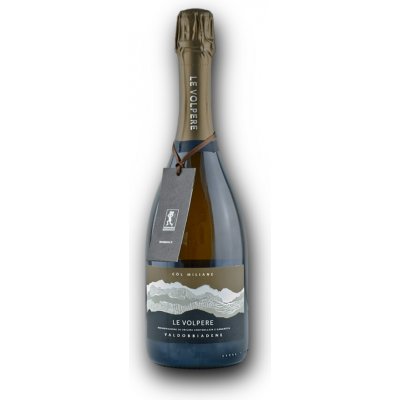Le Volpere Còl Miliane Prosecco Superiore D.O.C.G. Valdobbiadene Extra Brut 2024 11,5% 0,75 l (holá láhev) – Zboží Dáma