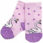BN Dětské bavlněné ponožky Labuť lila: – Zbozi.Blesk.cz