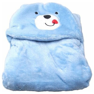 Happy Baby Dětská deka modrá medvídek – Zboží Dáma