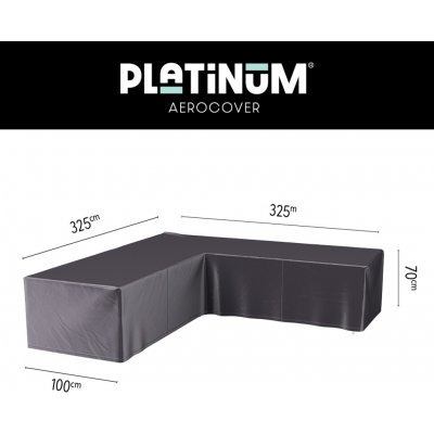 AeroCover 7945 325/325x100x70 cm- ochranný kryt na zahradní nábytek – Hledejceny.cz