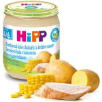 HiPP Bio Bramborové pyré s kukuřicí a krůtím masem 125 g – Zboží Mobilmania