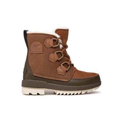 Sorel polokozačky Torino II Wp NL4958 Velvet Tan/Olive green – Zboží Mobilmania