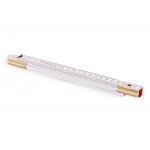 Metrie Skládací metr Perfekt 5 bílý 1 m – Zboží Mobilmania