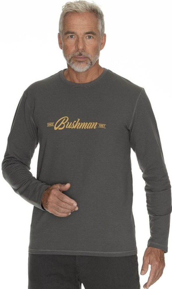 Bushman tričko Gunnison dark grey
