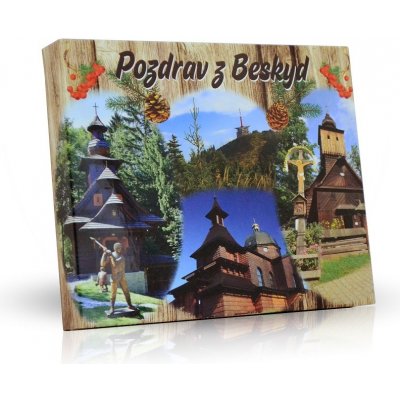 Selllot Plněné čokoládové pohárky Pozdrav z Beskyd 110 g – Zboží Mobilmania