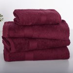 XPOSE Froté ručník VERONA - bordó 50 x 90 cm – Hledejceny.cz