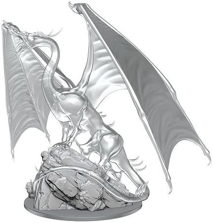 WizKids Dungeons & Dragons Nolzur s Marvelous Miniatures: Young Emerald Dragon