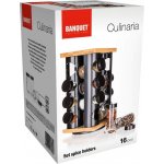 Banquet Sada kořenek CULINARIA černá 16 ks – Zboží Dáma