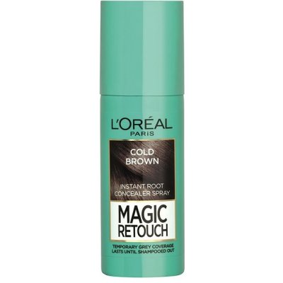 L'Oréal Magic Retouch sprej pro okamžité zakrytí odrostů HSC 7 Chatain Froid – Sleviste.cz