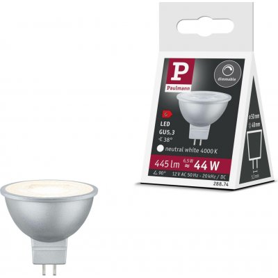 Paulmann 28874 LED EEK2021 G A G GU5.3 6.5 W neutrální bílá – Hledejceny.cz