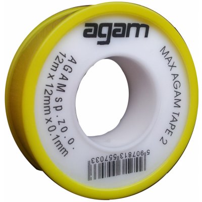 Agam Max 2 Páska teflonová 12 × 0,1 mm x 12 m – Hledejceny.cz