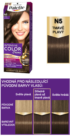 Pallete Intensive Color Creme tmavě plavá N5 od 57 Kč - Heureka.cz