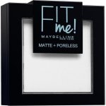 Maybelline Fit Me! Matte+Poreless matující pudr 090 Translucent 9 g – Zboží Dáma Maybelline Fit Me! Matte+Poreless matující pudr 090 Translucent 9 g – Zboží Dáma