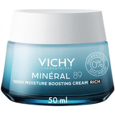 Vichy Mineral89 100H Krém pro podporu hydratace Rich bez parfému 50 ml – Zbozi.Blesk.cz