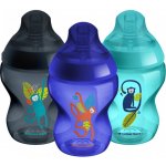 Tommee Tippee kojenecká láhev C2N Jungle 3ks Blue 260ml – Zboží Dáma