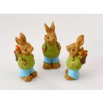 Dekorační mini figurka Velikonoční zajíček 2 – Hledejceny.cz