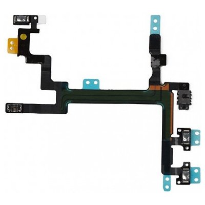 AppleKing flex kabel s mikrospínačem Power, bleskem kamery a vrchním mikrofonem pro Apple iPhone SE – Zboží Mobilmania