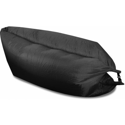 Aga nafukovací vak Lazy Bag 200 x 70 cm černý – Zboží Dáma