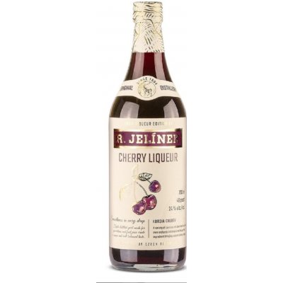 R. Jelínek Cherry Liquer 24% 0,7 l (holá láhev) – Zboží Dáma