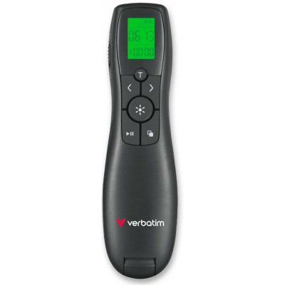 Verbatim Keynote bezdrátový prezentér s LCD displejem 32364 – Sleviste.cz