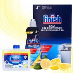 Finish sada do myčky na nádobí sůl 1,5 kg + čistič 250 ml + leštidlo 400 ml – Sleviste.cz